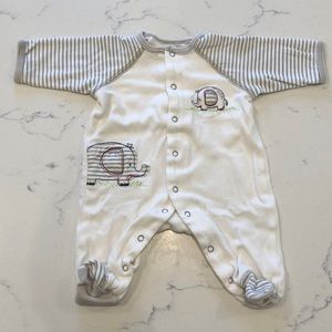 Little Me Elephant onesie
